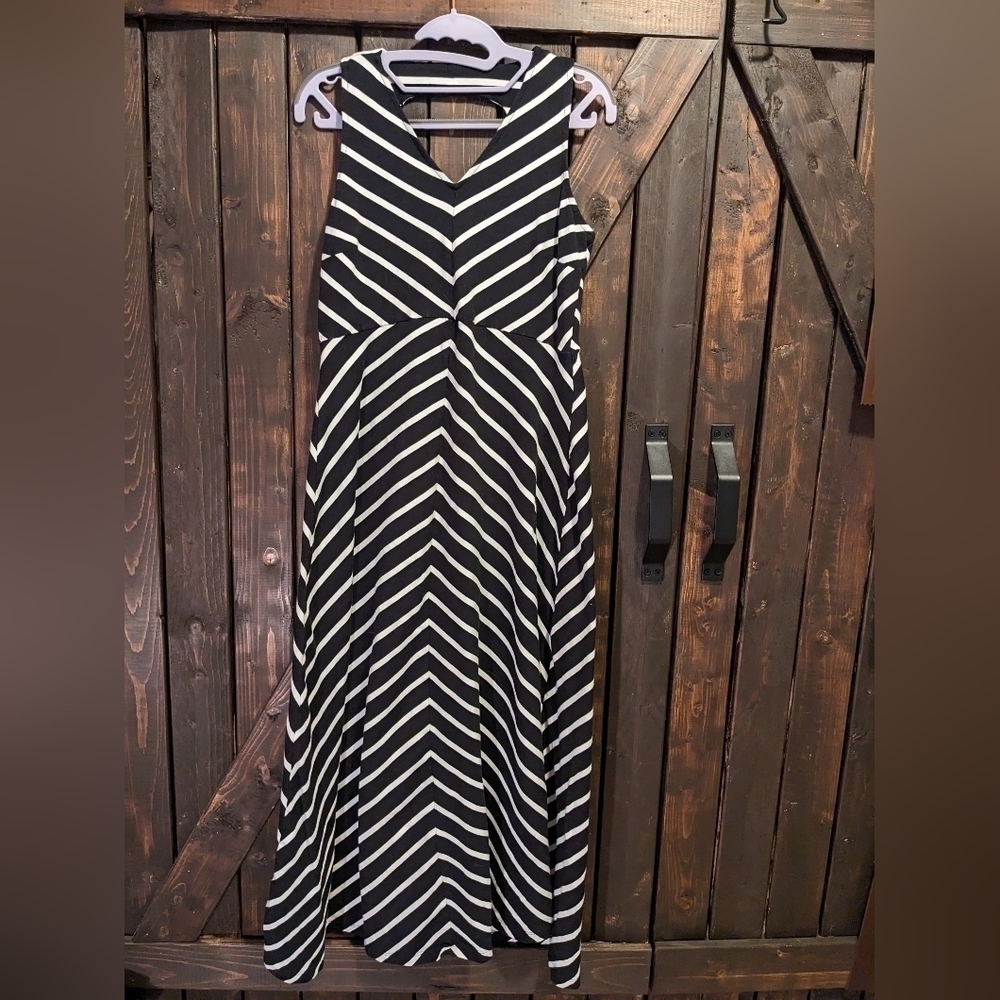 Talbot's Mp, Chevron long dress